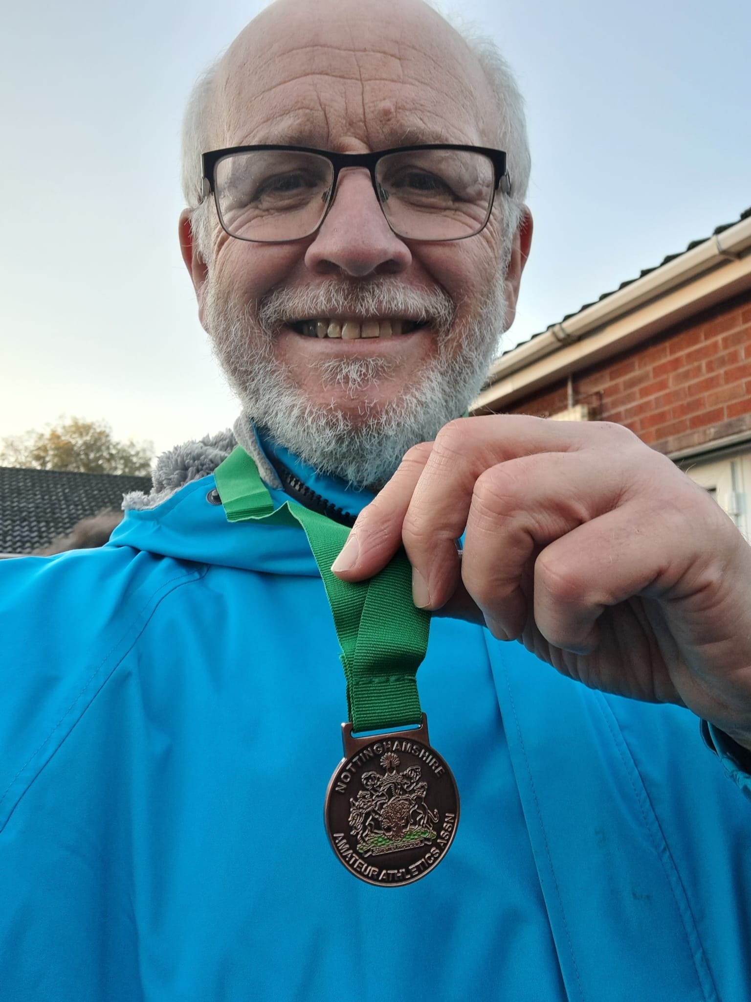 Ray Poynter and bronze medal